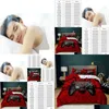 Bedding Sets Bedding Sets Duvet Er For Boys Controller Quilt King/Queen Size Cool Gamepad Set Kids Teen Modern L221025 Drop Delivery H Dhizr