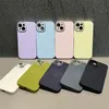 Liquid Silicone Phone Case For iPhone 15 Pro Max 14Pro 13 Pro 12 Pro Max 14 Plus Camera Lens Protective Film Shockproof Cover