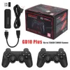 Tragbare Spielspieler X2 Plus GD10 Pro 4K Stick 3D HD Retro Video Konsole Wireless Controller TV 50 Emulator für PS1N64DC 256G 128G 64G 231204