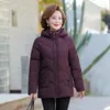 Abrigos de trinchera para mujer 2023 Winter Thicke Chaqueta cálida Mujer Abrigo Abrigo Abajo Acolchado Mujeres Moda Longitud media suelta con capucha Parka Casaco