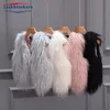 Gilet Meisjes Bontjas Baby Warme Winterjassen Dikke namaakbont Mode kinderjasje voor meisjes Bovenkleding Kinderkleding Lang namaakbont 231205