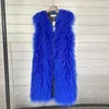 Women's Fur Faux Fur Veste longue en fausse fourrure de mouton pour femme fausse fourrure chaude veste en peluche grande taille automne et hiver 231205