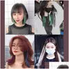 耐熱性の合成ストレートヘアピースの女性用MTI-ColorsパーティーのハイライトD DHMP0で、ヘアエクステンションのカラーヘアピースのカラーヘアピース