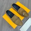 5model Suede Leather Man Loafers Luxury 2024 Casual Shoes For Designer Men Boat Shoes Handmade Men Slipon Driving Shoes Male Moccasins Zapatos