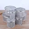 Sink Strainers Stainless Steel Seasoning Bag Gravy Soup Taste Spice Box Magic Basket Brine Pot Slag Separation Colander Strainers sieve 231204