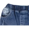 Jeans Ragazzi Jeans Estate Pantaloni per bambini Cotone per Abbigliamento per bambini Pantaloncini per bambini Cartoon Moda Lavaggio Acqua per il tempo libero 3-9 231204