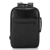 Rucksack Umhängetasche Herren Laptop Business Casual Große Kapazität USB-Schnittstelle Verschleißfester wasserdichter Reisereißverschluss