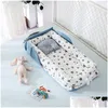 Baby Cribs Travel Portable Nest Playpen Bed Cradle Born Crib Fence For Kids Bassinet 230705 Drop Delivery Maternity Nursery Bedding Dhnr0