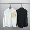 2024 Chemises de luxe de créateurs de mode pour hommes à manches longues Business Casual Marque Printemps Chemise Slim M-3XL