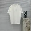 T-shirt polo da uomo T-shirt girocollo Abbigliamento estivo in stile polare ricamato e stampato con puro cotone da strada 222f3
