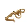 Fashion Letter Design Keychain Charm Nyckelringar för herr- och kvinnliga festälskare Gift Keyring Jewelry NRJ244J