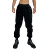 Męskie spodnie shaker ciepłe sznurki spodnie dresowe jogging wysoki komfort mały legi kasowy harben luźne poplin
