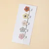 Hair Accessories 2023 Korean Style Children Crochet Clips Girls Winter Flower Hairpins Fur Hairband For Women Cute Baby