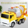 Electric RC Track Large Size Children Inertia Simulation Toy Engineering Mixing Model Cement Dump Truck Toys Gift 231205