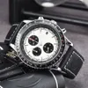 Projektant Hamilton Watch Men Chronograph Watches Cała Dial Work EnoJ Menwatch Wysokiej jakości Kwarc Uhren Pasek ze stali nierdzewnej Data Montre Hamilton Luxe Tein