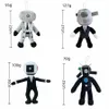 Funny skibidi toilet tv man camera man stuffed plush toy custom manufacture