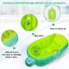 Bathing Tubs Seats Baby Inflatable Bath Bathtub Items Foldable Portable Travel born Non Slip Bath Seat tubs To Give Bath 231204