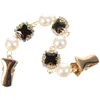 Broches pour pull, châle, Clip, perles artificielles, Cardigan, porte-collier, décoration de Costume