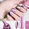 Nail Polish 8ml Mirror Nail Polish 12 Colors Metallic Lacquer Silver Nail Effect Magic Mirror Polish Gel for Nails Long-Lasting Nail Art 231204