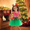 Girl's Dresses Christmas Tutu Dress Universal Söta bekväma Cosplay Dress Tutu Kjol Holiday Gift Cosplay Christmas Costume For Festivals 231204