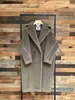 Alpaca Coat Maxmaras Wool Coat Same Material 2023 M Bear Women's Fur Sheep Fleece Length