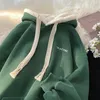 Kvinnor Hoodies Sweatshirts Autumn and Winter Cashmere Hooded For Women Dothened Fashionable Casual Loose Womens Coat 231204