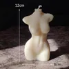 Ljus europeisk stil kvinnlig kroppsljusvaxmodell som gör konstnärlig form hemdekoration a2145276i