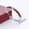 Men&Women Designer Bangle Love Screwdriver Bracelet Classic C Design Titanium Steel Jewelry Colorfast Hypoallergenic258j