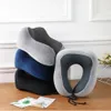 Pillow Soft Travel U Shaped Healthcare Memory Foam Neck Cervical Airplane Cushion 231205