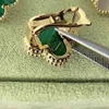 S925 Kolczyki srebrne srebrne damskie kolczyki z biżuterią wysokiej jakości matki perkulowej biżuterii 2021 Nowy styl AA2203151927