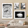 Schilderijen Parijs Handdoek Mode Straat Diamanten Ring Canvas Schilderij Posters Wall Art Prints Zwart Wit Foto Woonkamer Decoratie Thuis 231205