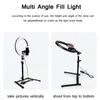 Video Youtube Fill Ring Light Lamp 26CM Photography Lighting Phone Ringlight Tripod Stand Photo Led Selfie Remote