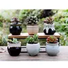 Planters POTS 6sts Plant Pot Ceramic Succulent Flower Variable Flow for Home Room Office Without283R