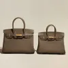 Klassieke High Lady Designer tassen Togo Top Bag Tote Layer Koeienhuid Premium handgemaakte lederen handtas Dames Lychee Patroon 25/30