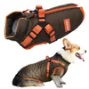 Vêtements pour chiens Vêtements de harnais de chien d'hiver imperméable chaud veste en coton pour animaux de compagnie pour Corgi vêtements de bouledogue français pour petits chiens moyens manteau de chiot 231205