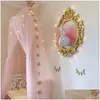 Wall Decor Baby Room Nursery Stuffed Animal Head Mount Hangings Toys Dolls Girls Kids Bedroom Decoration Accessories Drop Delivery Mat Dhybi