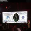 US Dollar 100 Benjamin Bill Bar Bottle Presenter LED RADDABLE CHAMPAGNE GLORIFIER VIP Service Tray For Lounge Bar Nightclub