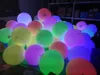 Boule gonflable suspendue à LED, boule colorée touchante, lumières en PVC, ballon gonflable pour fête