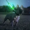 Hundhalsar Anti Lost Safety Glowing Collar Waterproof varning LED -blinkande ljus Strip Tag Pet Harness Arnes Para Perro Tillbehör