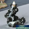 Mini Chinese Style Incense Holder Mountain Stream Ceramic Incense Burner1865