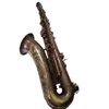 Antik koppar 95% Kopiering Mark V1 Structure Model BB Professional Tenor Saxofon Professionell Tone Sax Jazz Instrument