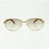 Factory direct fashion casual, natural original wood lens leg eye frame 566 very beautiful myopia glasses frame size: 61-16-135 mm