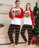 Family Matching Outfits 2024 Clothes Cotton Christmas Pajamas Look Suits Lovely Infant Clothing 231204