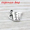 MIC 200st Ancient Silver Zink Eloy Meaturing Cup Charm Pendants 14x 13 5mm DIY Jewelry A-105221B