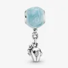 새로운 도착 925 Sterling Silver Elephant and Pink Balloon Dangle Charm Fit Original European Charm 팔찌 패션 보석 Access308a