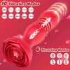 Seksspeeltje Massager Telescopisch Vibrerend Rose Butt Plug Anale vibrator Draadloze afstandsbediening Mannen Prostaat Massager Speelgoed voor Vrouwen Kont Dildo