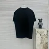 T-shirt polo da uomo T-shirt girocollo Abbigliamento estivo in stile polare ricamato e stampato con puro cotone da strada 222f3