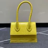 Crocodile Handbag Mini Designer Femmes crossbodybodage Handle Hand Hand Lipstick Dîner Sac de haute qualité en cuir or