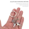 Nyckelringar Skate Keychain Bag Hanging Decors School Bag Decoration Ring Ornament Eloy Pendants Ryggsäck Baby Ruckssack