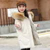 Down Coat 2023 Barn Girls Winter Coat Päls Krage Thicken Warm Long Down Jacket For Girls 5-16 Years Kids Teenage Girl Parka Snowsuit Q231205